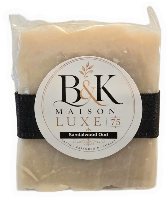 B&K Maison Luxe 75 - Sandalwood Oud Luxury Soap