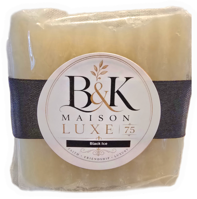 B&K Maison Luxe 75 - Black Ice Luxury Soap