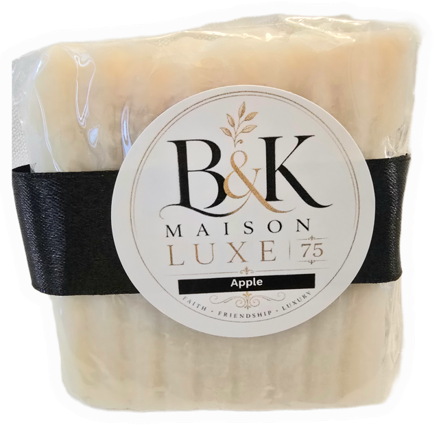 B&K Maison Luxe 75 - Apple Luxury Soap