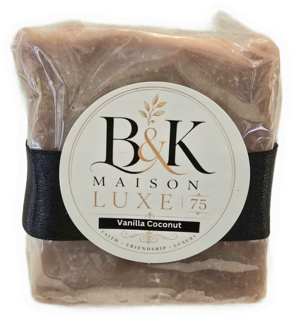 B&K Maison Luxe 75 - Vanilla Coconut Luxury Soap