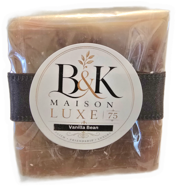B&K Maison Luxe 75 - Vanilla Bean Luxury Soap