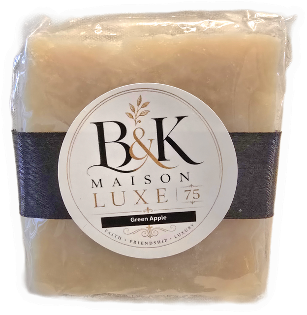 B&K Maison Luxe 75 - Green Apple Luxury Soap