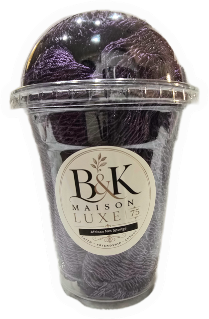 B&K Maison Luxe 75 - Luxury African Exfoliating Net Sponge