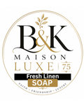 B&K Maison Luxe 75 - Fresh Linen Luxury Handmade Soap