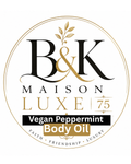 B&K Maison Luxe 75 - PEPPERMINT LUXURY BODY OIL