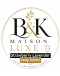 B&K Maison Luxe 75 - Strawberry Lavender Luxury Whipped Body Butter